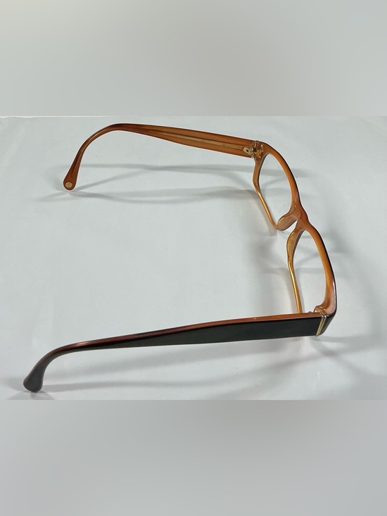 CHANEL Black Front with Amber/Tortoiseshell Temples Glasses SG1-28 - Picture 6 of 8